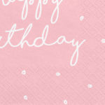 SERWETKI HAPPY BIRTHDAY