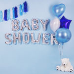 BALON FOLIOWY LITERA B SREBRNY 35 CM