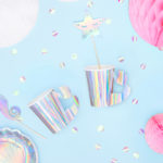 KULA BIBUŁOWA JASNORÓŻOWA 10 CM