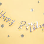BANER HAPPY BIRTHDAY SREBRNY