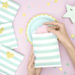 TOREBKI PAPIEROWE MIĘTOWE 13×14 CM 2