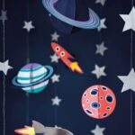 ZAWIESZKI DEKORACYJNE KOSMOS 5 SZT 3