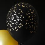 BALON NIETOPERZE CZARNY 30 CM 4