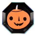 TALERZYKI HALLOWEEN GŁOWY MERI MERI