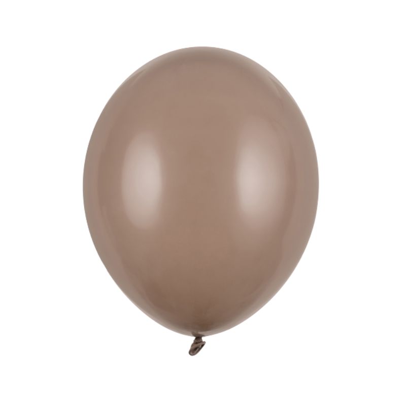 Balon jasny brązowy 30 cm