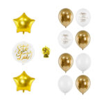 BUKIET Z HELEM STO LAT BIAŁY MAX 2