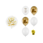 BUKIET Z HELEM STO LAT BIAŁY MIDI 2