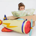 BALON FOLIOWY SAMOLOT 91 CM 3