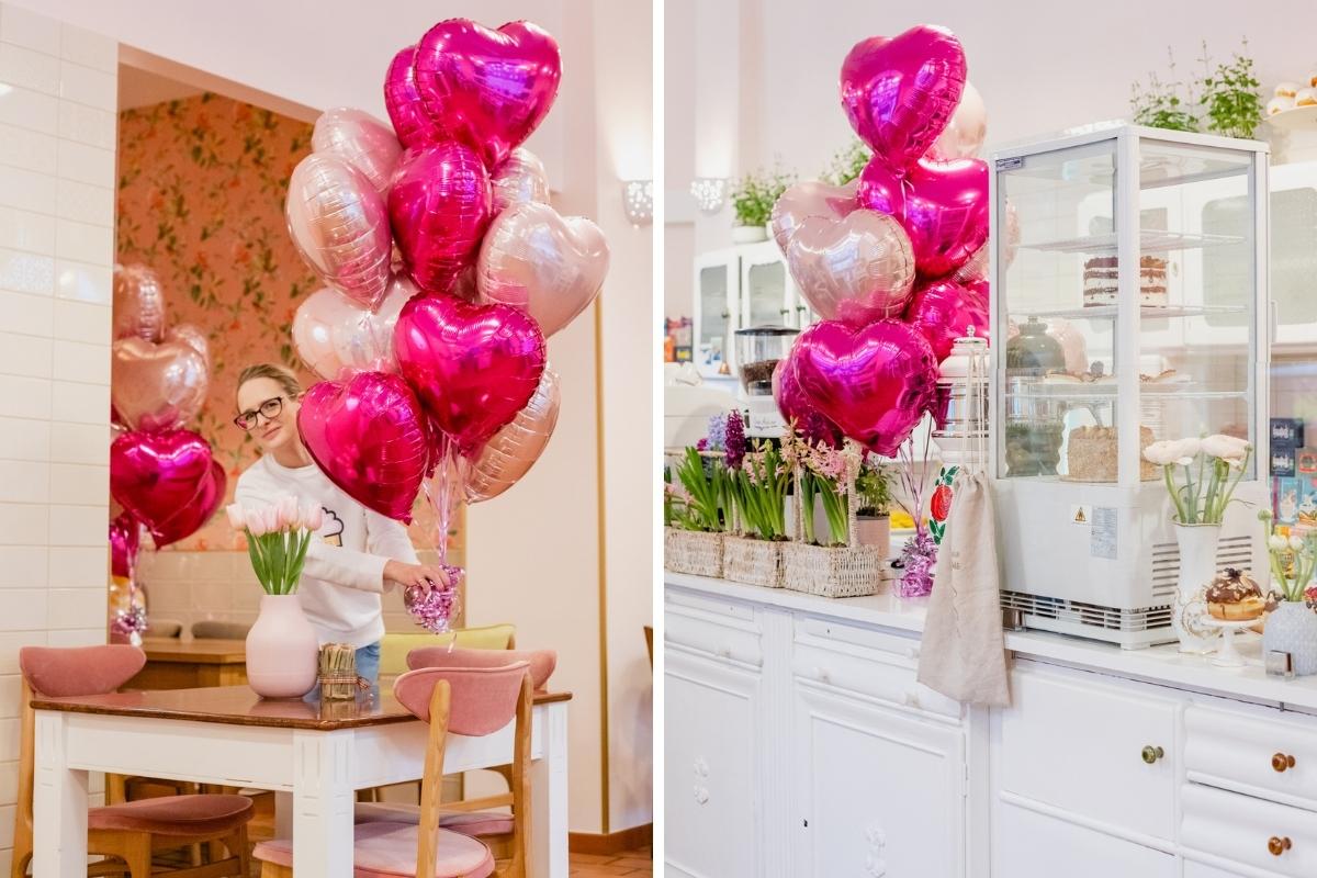 Dowóz balonów i dekoracji Sklep Ciastkożercy 