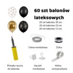 GIRLANDA BALONOWA DIY GWIAZDKI