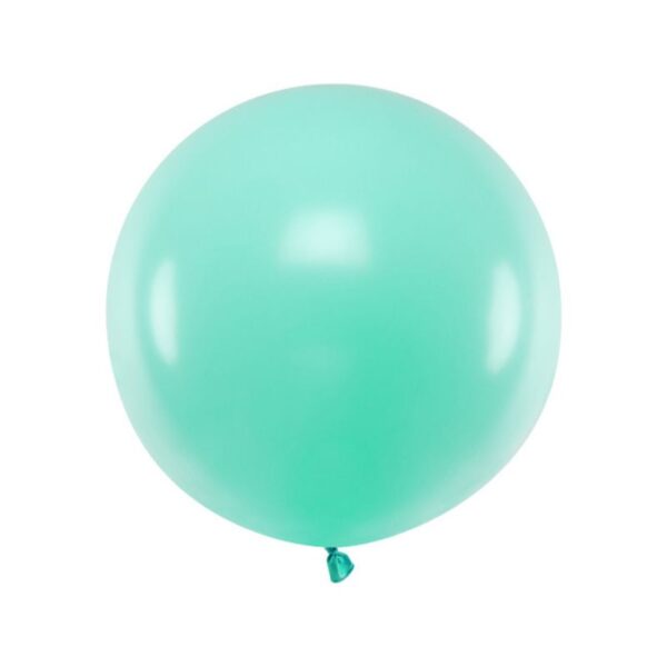 Balon okrągły jasnomiętowy