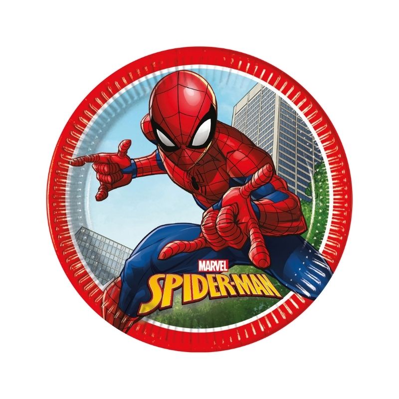 Talerzyki Spiderman 23 cm