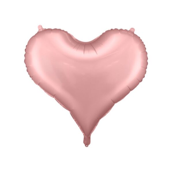 Balon Serce Jasny Różowy