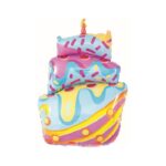 BALON FOLIOWY TORT Z LUKREM