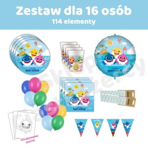 Zestaw Baby Shark Max - wszystko na udane na urodziny!