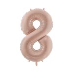 Balon Cyfra 8 Beż