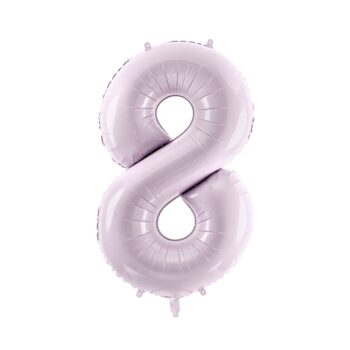 Balon Cyfra 8 Liliowy