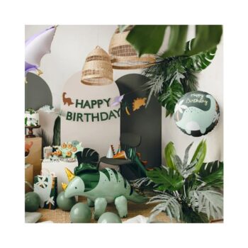 Balon Dinozaur Happy Birthday